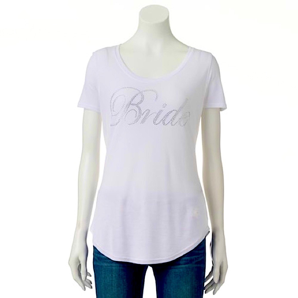 Women's Juicy Couture "Bride" Graphic Tee